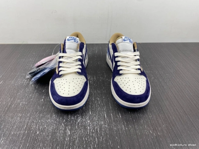 Cheap X SCOTT DM7866-808 TRAVIS JORDAN AIR 1 CUSTOM 0704